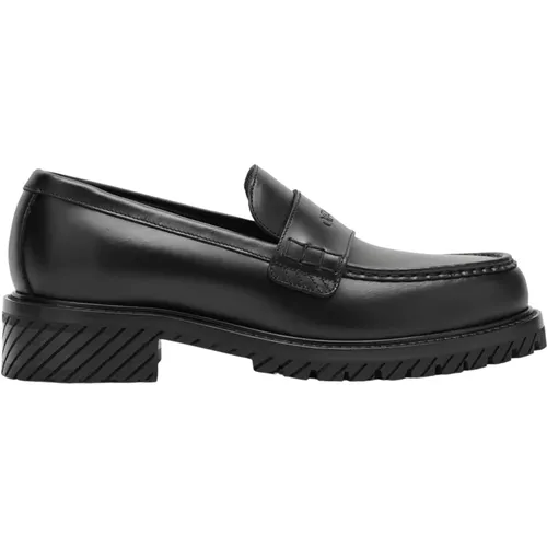 Classic Moccasin Shoes , male, Sizes: 8 UK - Off White - Modalova