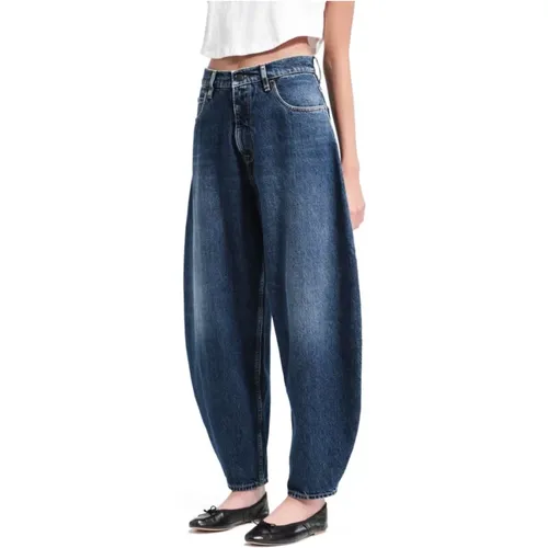 Vintage High Waist Loose Jeans , Damen, Größe: W24 - Cycle - Modalova