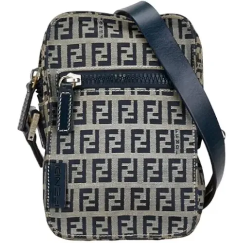 Pre-owned Canvas shoulder-bags , female, Sizes: ONE SIZE - Fendi Vintage - Modalova