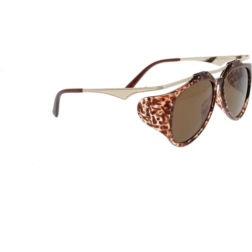 Klassische Aviator Sonnenbrille , Damen, Größe: 55 MM - Saint Laurent - Modalova