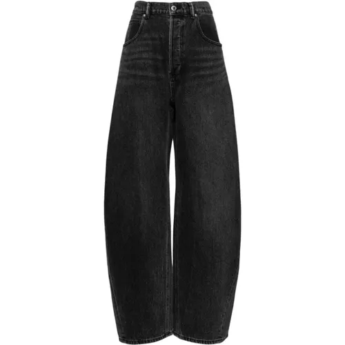 Weite Denim Jeans , Damen, Größe: W26 - alexander wang - Modalova