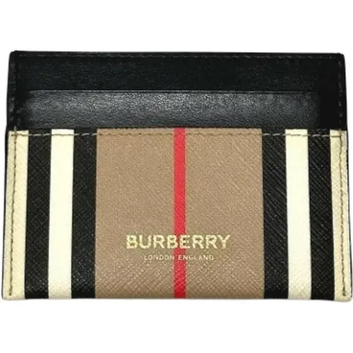 Pre-owned Leather wallets , female, Sizes: ONE SIZE - Burberry Vintage - Modalova