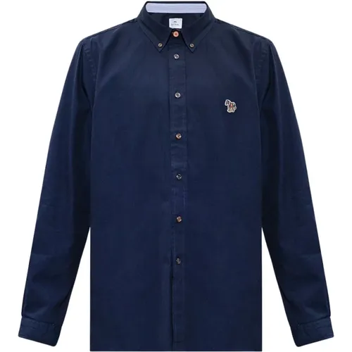 Baumwoll-Shirt , Herren, Größe: M - PS By Paul Smith - Modalova