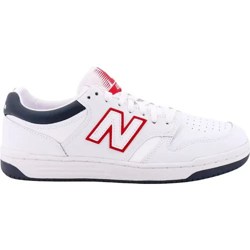 Leder Schnürschuhe , Herren, Größe: 41 1/2 EU - New Balance - Modalova