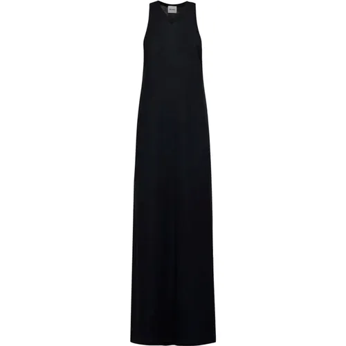 V-neck Long Dress , female, Sizes: M, S - Khaite - Modalova