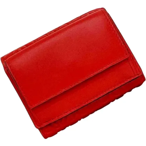 Pre-owned Leather wallets , female, Sizes: ONE SIZE - Loewe Pre-owned - Modalova