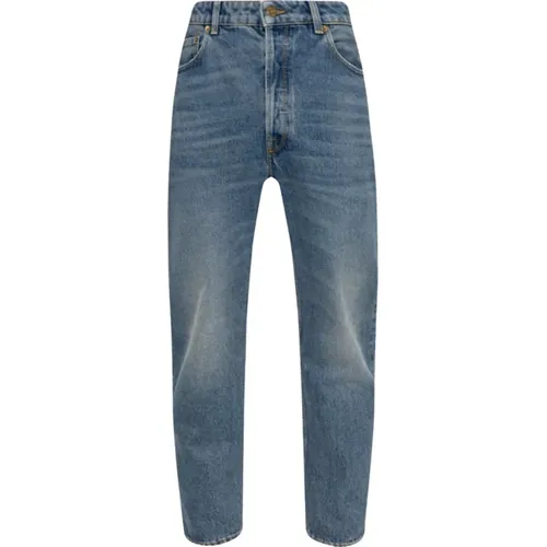 Aufgenähte Jeans , Herren, Größe: W31 - Golden Goose - Modalova