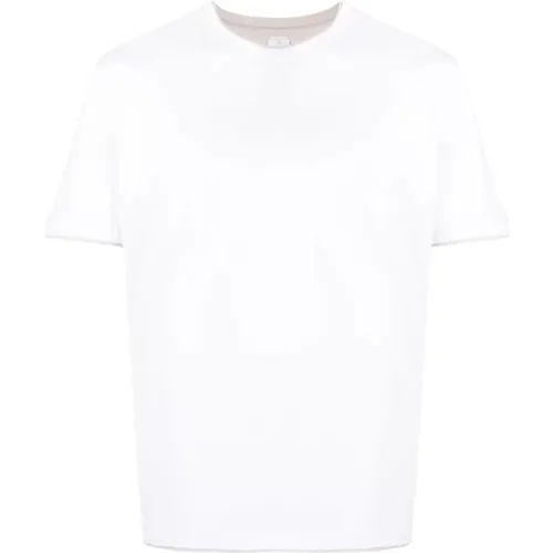 Round neck t-shirt , male, Sizes: 2XL, 3XL - Eleventy - Modalova