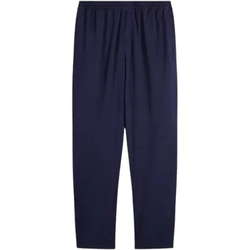 Navy Ventura Trousers , male, Sizes: L - Aspesi - Modalova