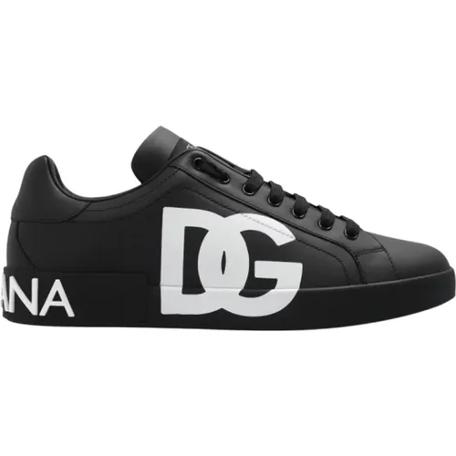 ‘Portofino’ Sneaker , Herren, Größe: 39 EU - Dolce & Gabbana - Modalova