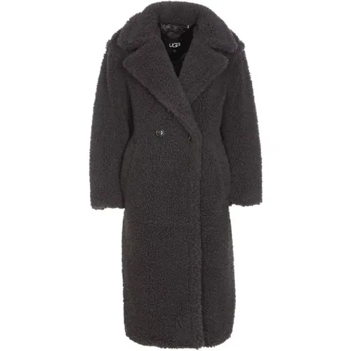 Long Teddy Coat , female, Sizes: M, S - Ugg - Modalova