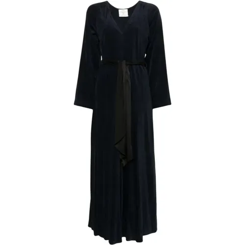 Midnight Velvet V-Neck Kleid - Forte Forte - Modalova