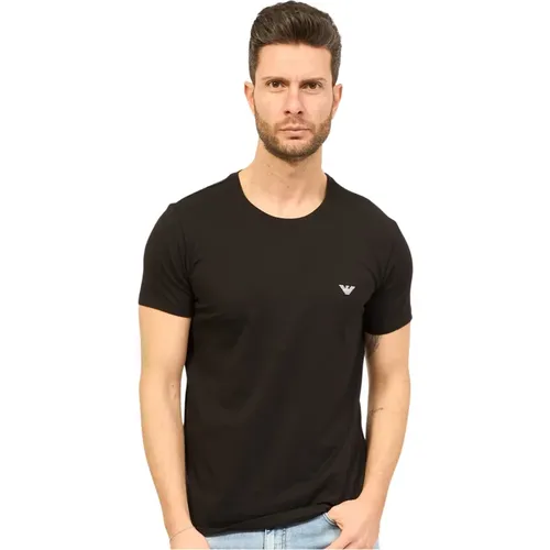 T-Shirts , male, Sizes: 2XL, S, M - Emporio Armani EA7 - Modalova