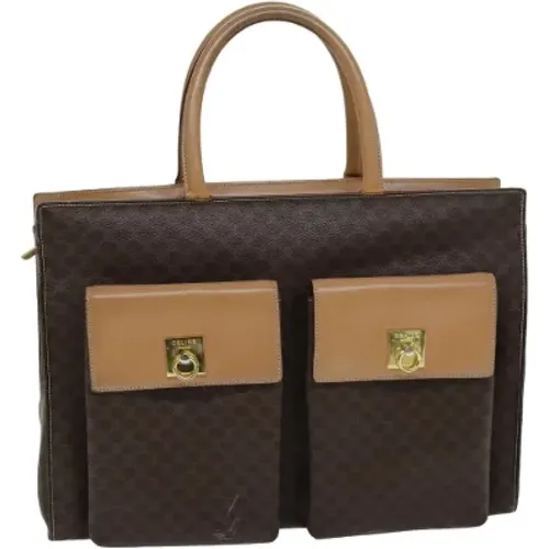 Pre-owned Leather totes , female, Sizes: ONE SIZE - Celine Vintage - Modalova