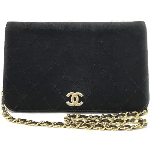 Pre-owned Cotton crossbody-bags , female, Sizes: ONE SIZE - Chanel Vintage - Modalova