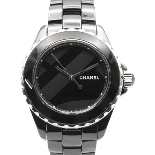 Pre-owned Metal watches , male, Sizes: ONE SIZE - Chanel Vintage - Modalova