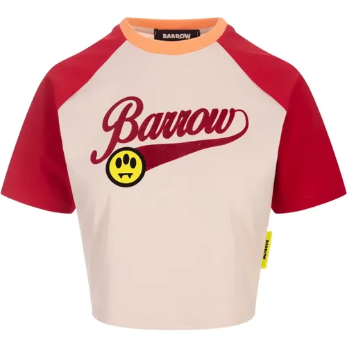 T-Shirts , Damen, Größe: L - Barrow - Modalova