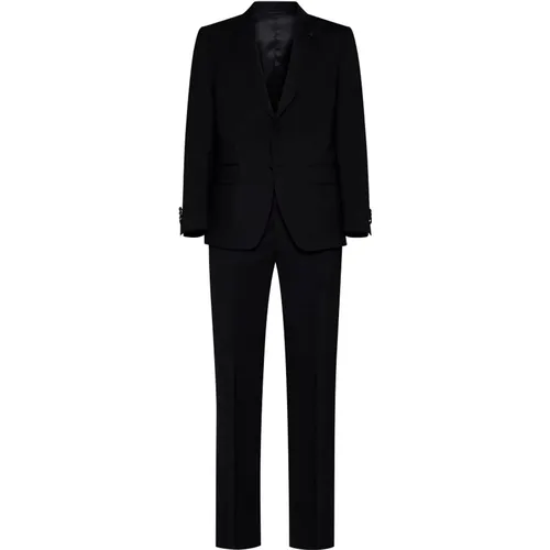 Tailored Jacket and Trousers Set , male, Sizes: S, M, L, 2XL, XL - Lardini - Modalova