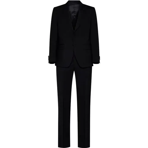 Tailored Jacket and Trousers Set , male, Sizes: S, M, L, XL - Lardini - Modalova