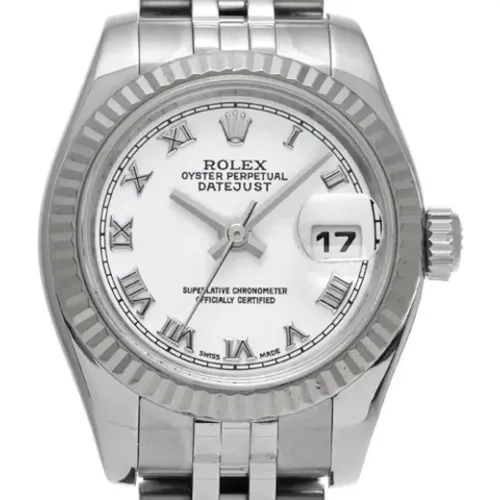 Pre-owned Stainless Steel watches , female, Sizes: ONE SIZE - Rolex Vintage - Modalova