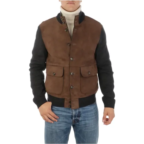 Men39 Clothing Jackets ; Coats Wedk.sukn , male, Sizes: 2XL - The Jack Leathers - Modalova