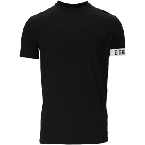 Icon Band T-shirt , male, Sizes: XL - Dsquared2 - Modalova