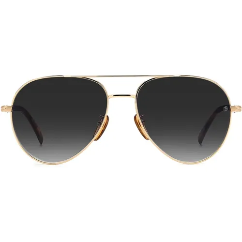 Vintage Metallgestell Sonnenbrille , Herren, Größe: 59 MM - Eyewear by David Beckham - Modalova