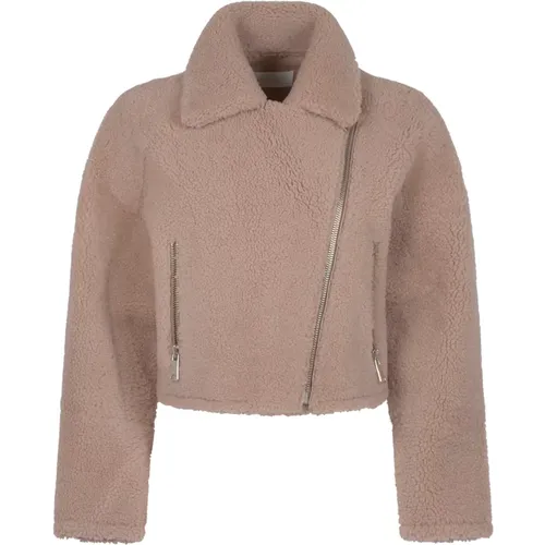 Luxury Shearling Fur Jacket , female, Sizes: 2XS, M, S - Yves Salomon - Modalova