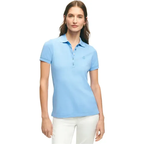 T-Shirts , Damen, Größe: L - Brooks Brothers - Modalova