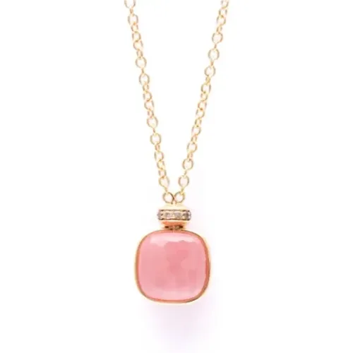 Pre-owned Rose Gold necklaces , female, Sizes: ONE SIZE - Pomellato Pre-owned - Modalova