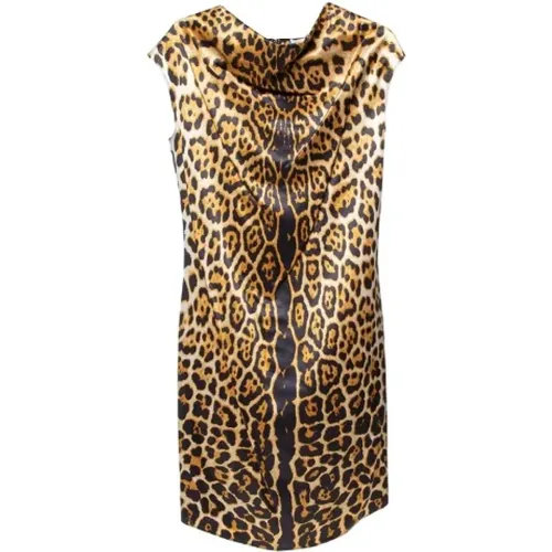 Pre-owned Satin dresses , female, Sizes: S - Yves Saint Laurent Vintage - Modalova
