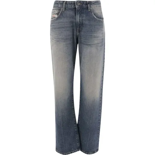 Stylische Graue Denim Jeans , Damen, Größe: W29 - Diesel - Modalova