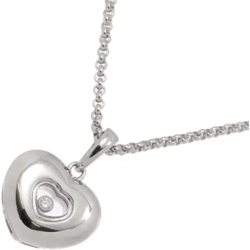 Pre-owned White Gold necklaces , female, Sizes: ONE SIZE - Chopard Pre-owned - Modalova