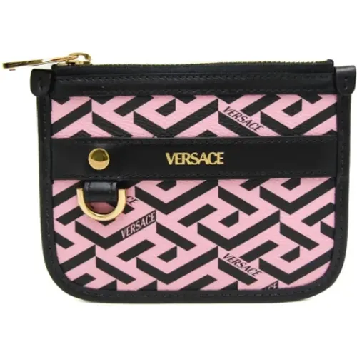 Pre-owned Plastic pouches , female, Sizes: ONE SIZE - Versace Pre-owned - Modalova