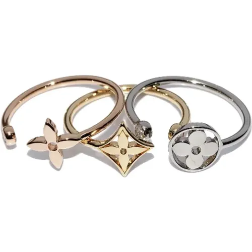 Pre-owned Metal rings , female, Sizes: ONE SIZE - Louis Vuitton Vintage - Modalova