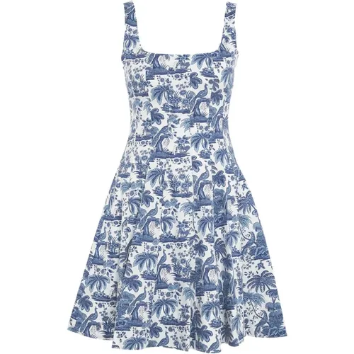 Women's Clothing Dress Blue Ss24 , female, Sizes: S - Staud - Modalova