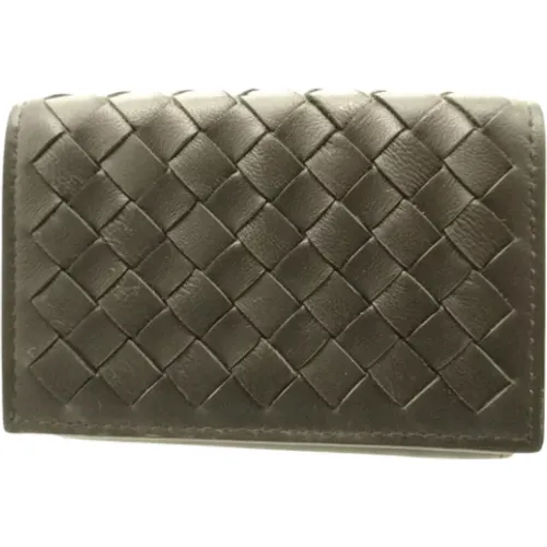 Pre-owned Leather wallets , female, Sizes: ONE SIZE - Bottega Veneta Vintage - Modalova