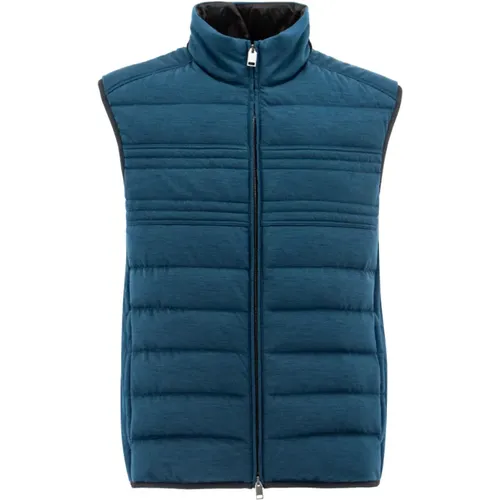Men`s Clothing Jacket Coat Perwinkle , male, Sizes: M, XL - Brioni - Modalova