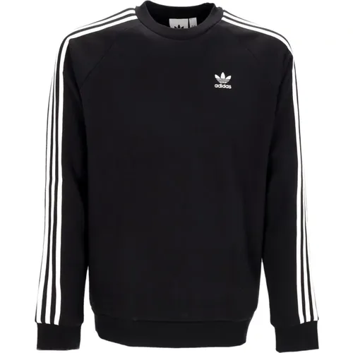 Stripes Crewneck Sweatshirt , male, Sizes: L, XL - Adidas - Modalova