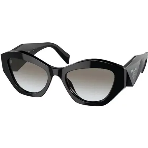 Schwarzer Rahmen Stilvolle Sonnenbrille - Prada - Modalova