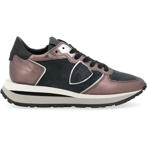 Niedrige Damensneakers - Tropez Haute - Philippe Model - Modalova