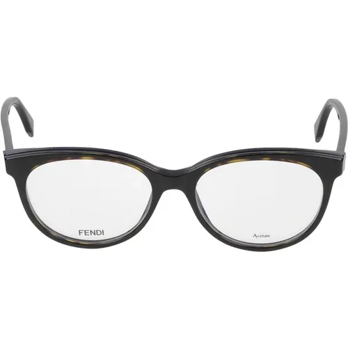 Stylische Brille FF 0254 , Damen, Größe: 53 MM - Fendi - Modalova