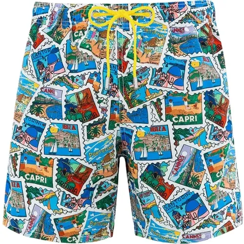 Shorts and Boxers Polyester Composition , male, Sizes: 4XL, 5XL, XL, 2XL - MC2 Saint Barth - Modalova