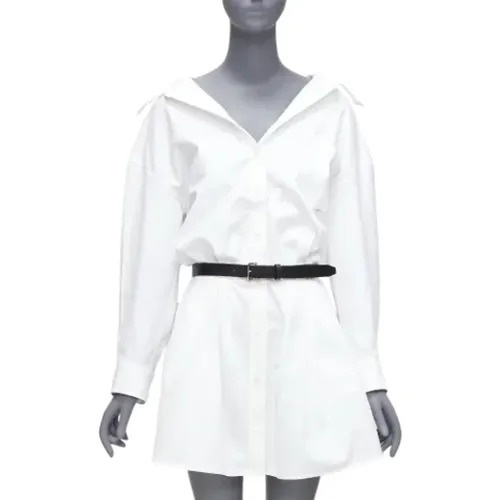 Pre-owned Cotton dresses , female, Sizes: XS - Alexander Wang Pre-owned - Modalova