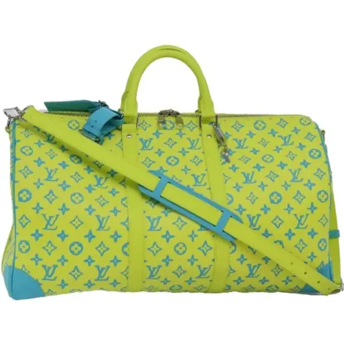 Pre-owned Canvas travel-bags , female, Sizes: ONE SIZE - Louis Vuitton Vintage - Modalova