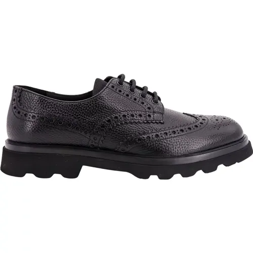 Leather Lace-Up Shoes , male, Sizes: 7 1/2 UK, 7 UK, 10 UK - Doucal's - Modalova