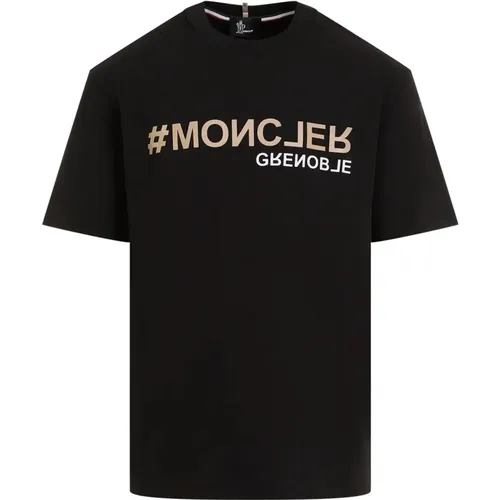 T-Shirt for Men , male, Sizes: L, S - Moncler - Modalova