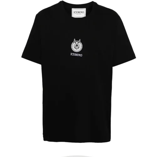T-Shirt mit Bugs Bunny Print , Herren, Größe: S - Iceberg - Modalova