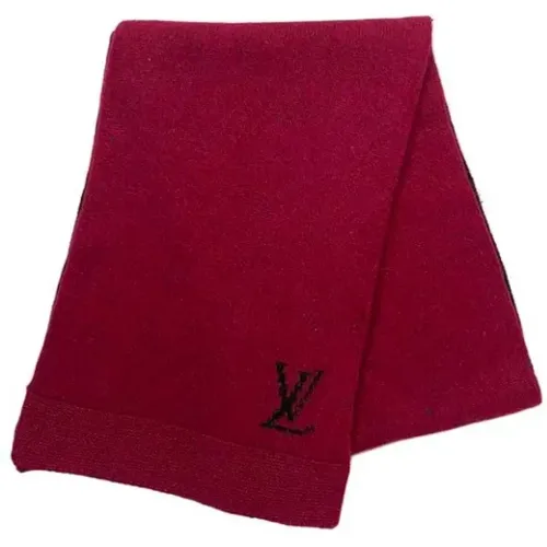 Pre-owned Wool scarves , female, Sizes: ONE SIZE - Louis Vuitton Vintage - Modalova