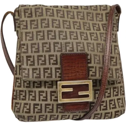 Pre-owned Canvas fendi-bags , female, Sizes: ONE SIZE - Fendi Vintage - Modalova